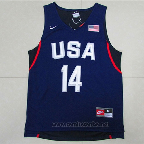 Camiseta USA 2016 Draymond Green #14 Azul